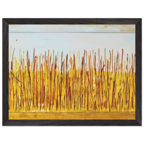 Campo di grano - 1984 by Mario Schifano — Framed art print at Zephyeer