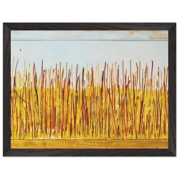 Campo di grano - 1984 by Mario Schifano — Framed art print at Zephyeer