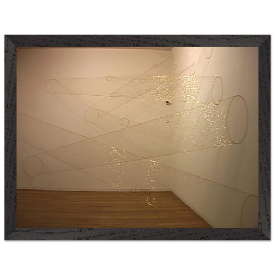 Web #1 B - 2002 by Lygia Pape — Framed art print at Zephyeer