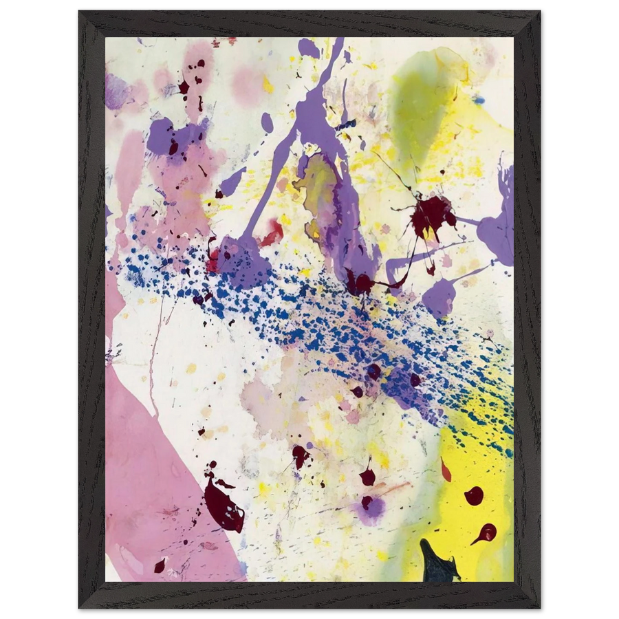 Untitled  SF 90-342 by Sam Francis — Framed art print at Zephyeer