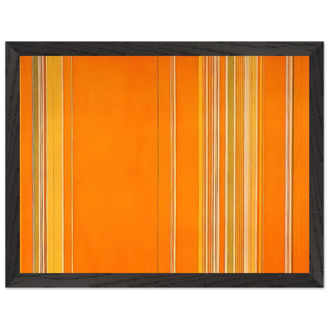 Solar Diary Needle Park - 1972 by Gene Davis — Framed art print at Zephyeer