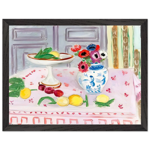 THE PINK TABLECLOTH 1925 by Henri Matisse — Framed art print at Zephyeer