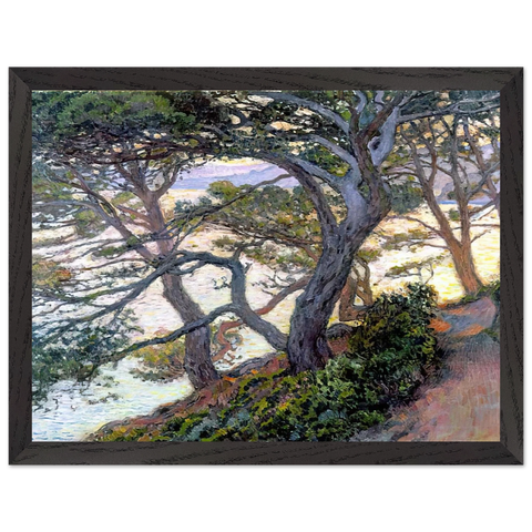 PINES OF RAYOL 1912 by Theo van Rysselberghe — Framed art print at Zephyeer