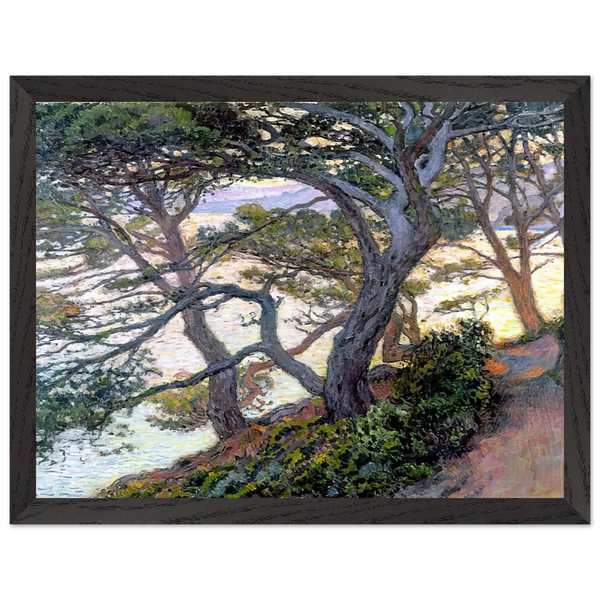 PINES OF RAYOL 1912 by Theo van Rysselberghe — Framed art print at Zephyeer