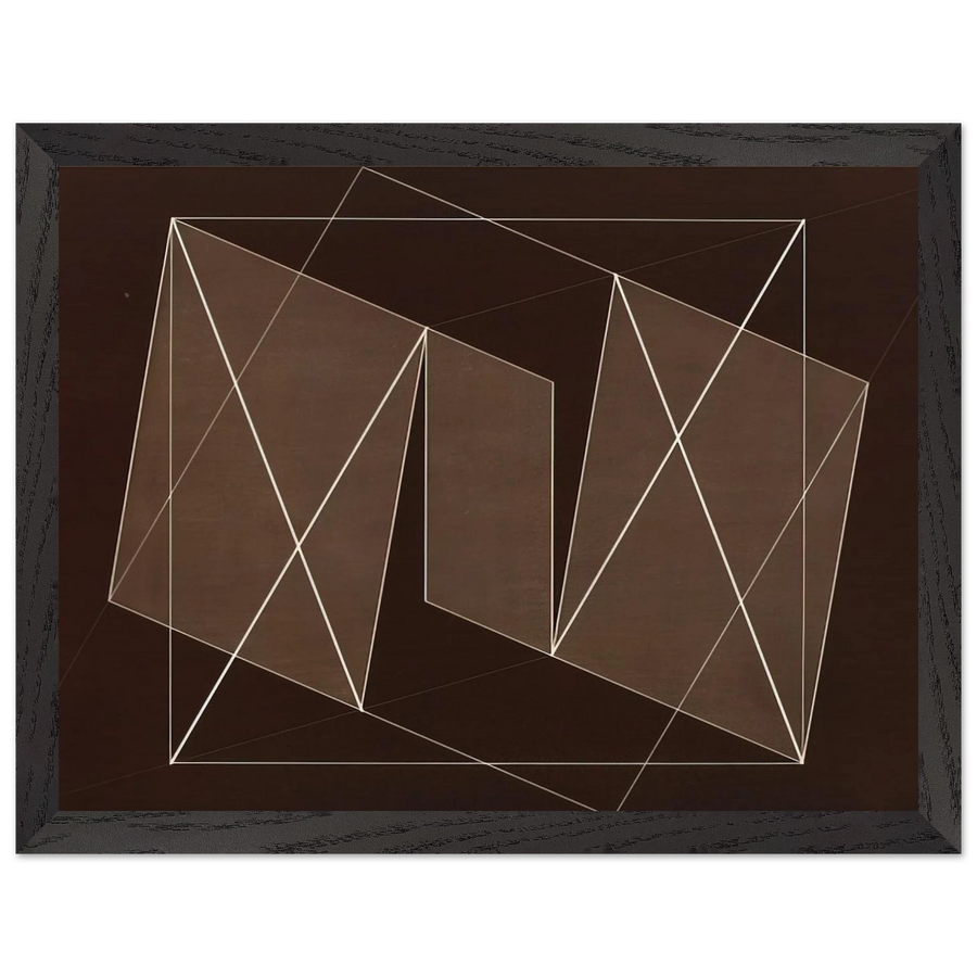 TRANSFORMATION OF A SCHEME NO 19 1950 by Josef Albers — Framed art print at Zephyeer