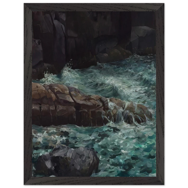 MAINE COAST by Ivan Albright — Framed art print at Zephyeer