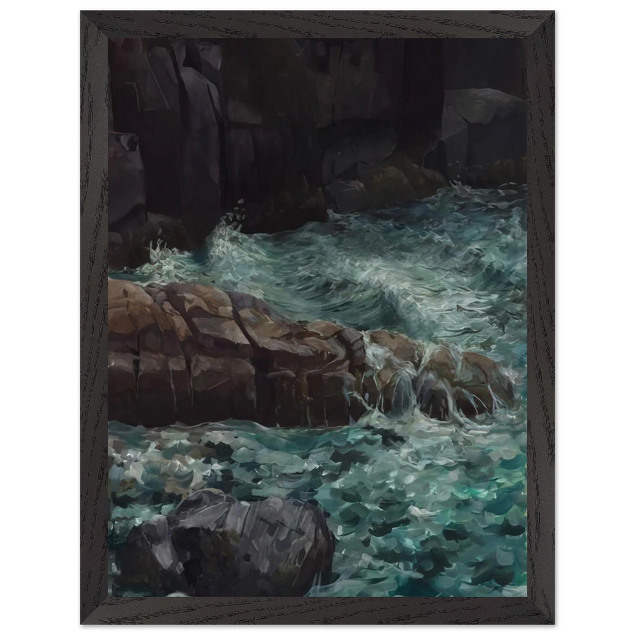 MAINE COAST by Ivan Albright — Framed art print at Zephyeer