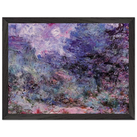 The House Seen from the Rose Garden 3 by Claude Monet — Framed art print at Zephyeer