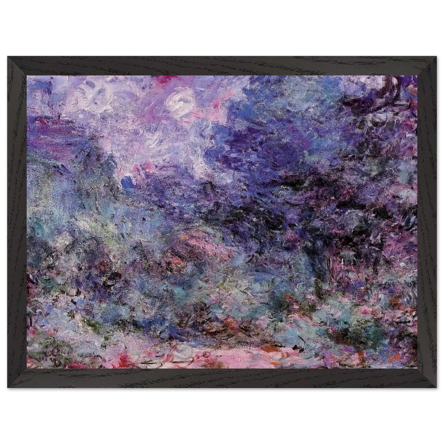 The House Seen from the Rose Garden 3 by Claude Monet — Framed art print at Zephyeer