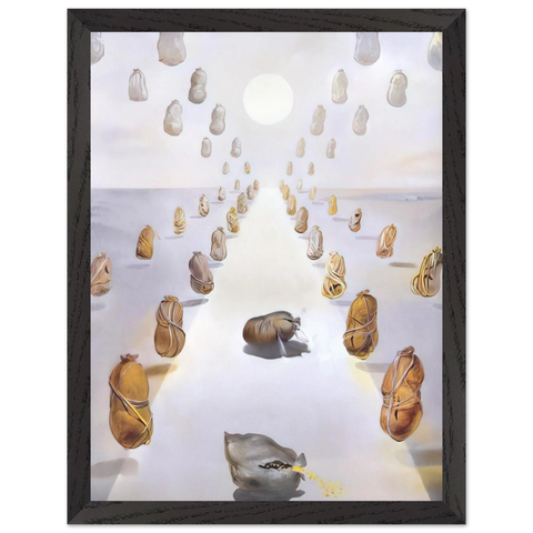 THE PATH OF ENIGMAS SECOND VERSION by Salvador Dali — Framed art print at Zephyeer
