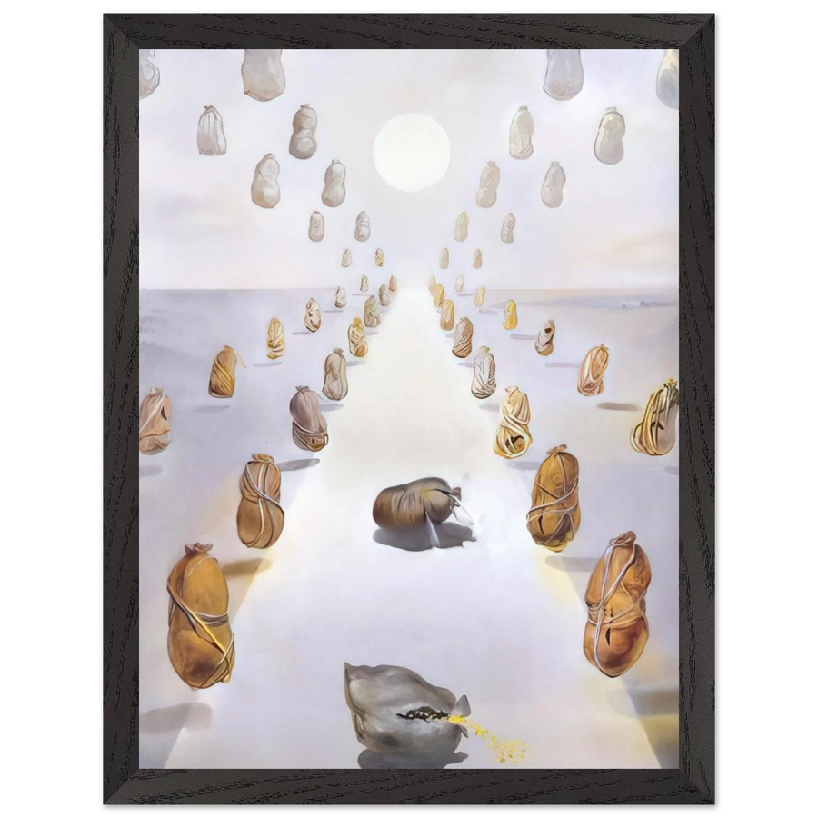 THE PATH OF ENIGMAS SECOND VERSION by Salvador Dali — Framed art print at Zephyeer