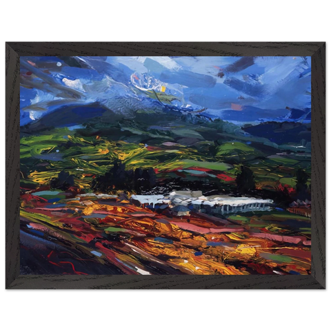 Untitled - Abstract Expressionism, Neo-Expressionism by Gebre Kristos Desta — Framed art print at Zephyeer