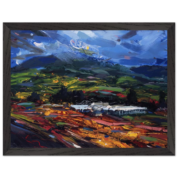 Untitled - Abstract Expressionism, Neo-Expressionism by Gebre Kristos Desta — Framed art print at Zephyeer