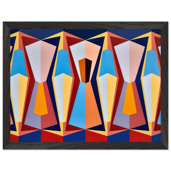 Stage II - 1958 by Karl Benjamin — Framed art print at Zephyeer