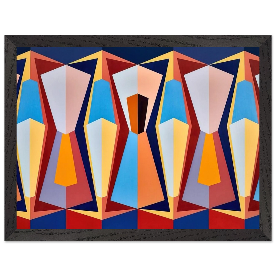 Stage II - 1958 by Karl Benjamin — Framed art print at Zephyeer