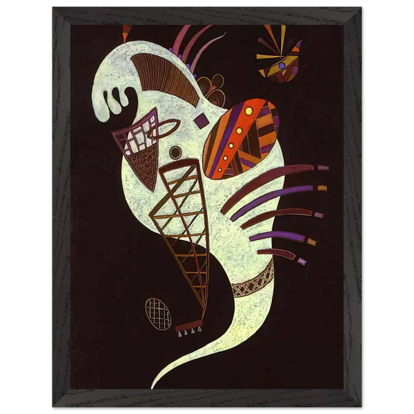 WHITE FIGURE 1943 by Wassily Kandinsky — Framed art print at Zephyeer