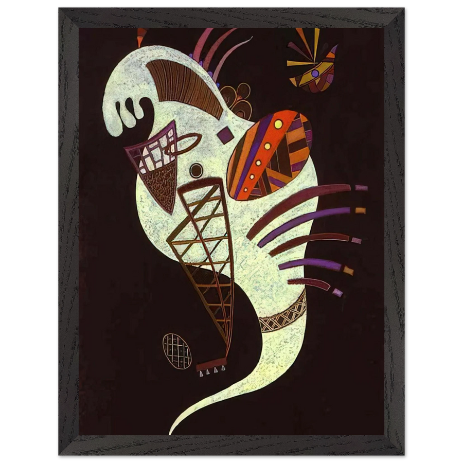 WHITE FIGURE 1943 by Wassily Kandinsky — Framed art print at Zephyeer