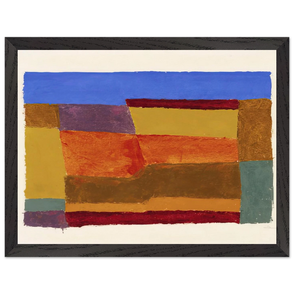 STUDY FOR LAYERED 1940 by Josef Albers — Framed art print at Zephyeer
