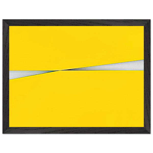 Amarillo - 1971 by Carmen Herrera — Framed art print at Zephyeer