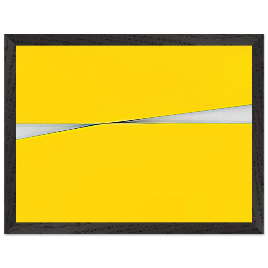 Amarillo - 1971 by Carmen Herrera — Framed art print at Zephyeer