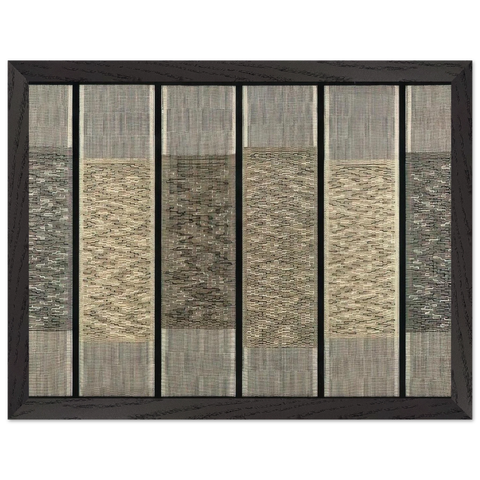 SIX PRAYERS 1965 by Anni Albers — Framed art print at Zephyeer