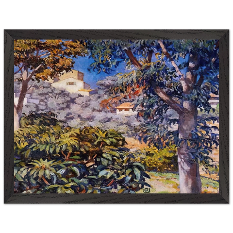 NOON LANDSCAPE by Theo van Rysselberghe — Framed art print at Zephyeer