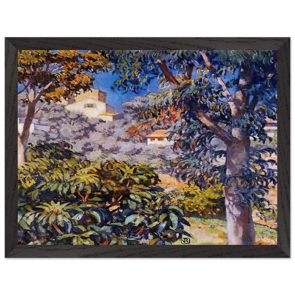 NOON LANDSCAPE by Theo van Rysselberghe — Framed art print at Zephyeer