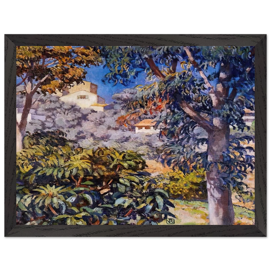 NOON LANDSCAPE by Theo van Rysselberghe — Framed art print at Zephyeer