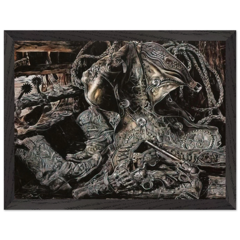 NONAME 8 by Ivan Albright — Framed art print at Zephyeer