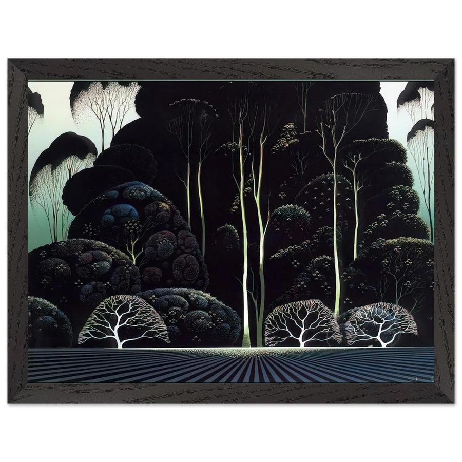 Eucalyptus by Eyvind Earle — Framed art print at Zephyeer