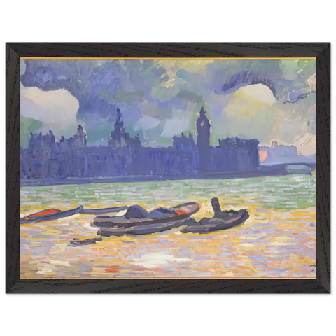 THE PALACE OF WESTMINSTER 1907 0 by Andre Derain — Framed art print at Zephyeer