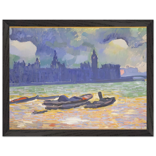 THE PALACE OF WESTMINSTER 1907 0 by Andre Derain — Framed art print at Zephyeer