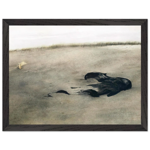 NOT DETECTED 37 by Andrew Wyeth — Framed art print at Zephyeer
