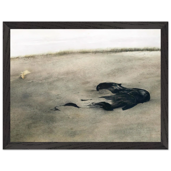 NOT DETECTED 37 by Andrew Wyeth — Framed art print at Zephyeer