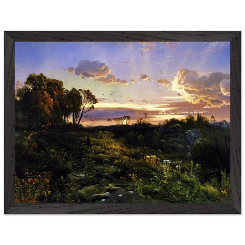 Dusk Wings by Thomas Moran — Framed art print at Zephyeer