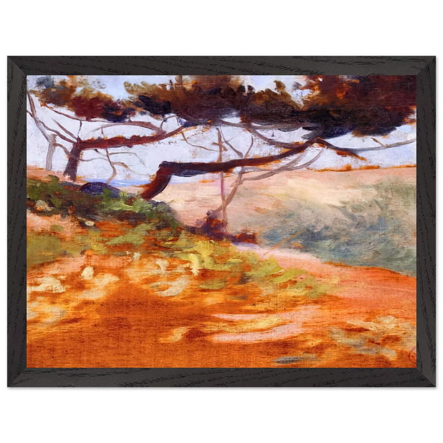 The Bay of Cavalieri by Henri-Edmond Cross — Framed art print at Zephyeer