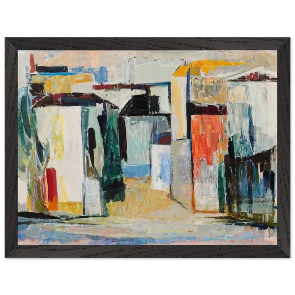 Houses - 1962 by Tove Jansson — Framed art print at Zephyeer