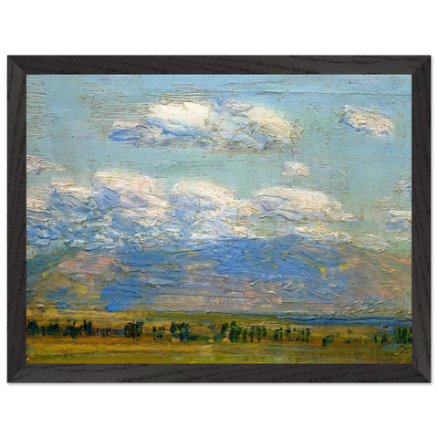 Mountain Home, Idaho by Childe Hassam — Framed art print at Zephyeer