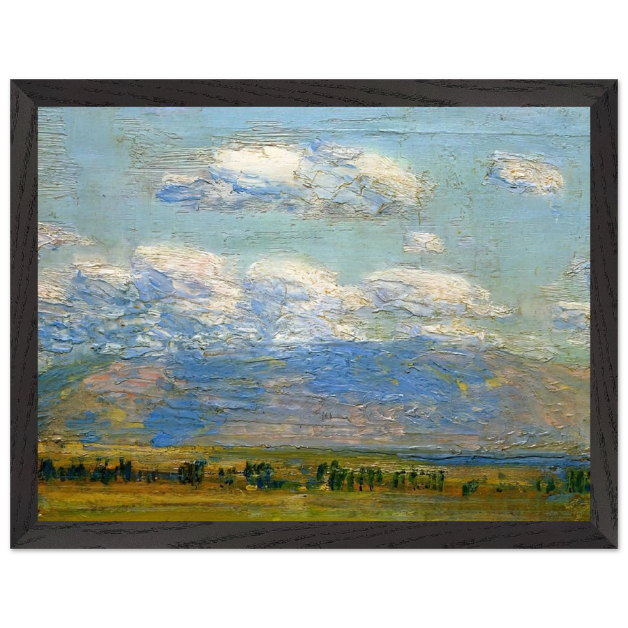 Mountain Home, Idaho by Childe Hassam — Framed art print at Zephyeer