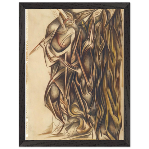 UNTITLED 1941 by Jackson Pollock — Framed art print at Zephyeer
