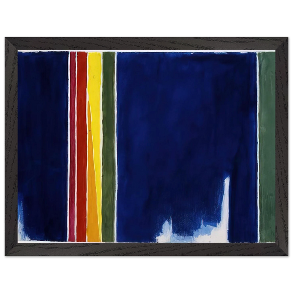 ATMOSPHERIC EFFECTS I 1970 by Alma Woodsey Thomas — Framed art print at Zephyeer