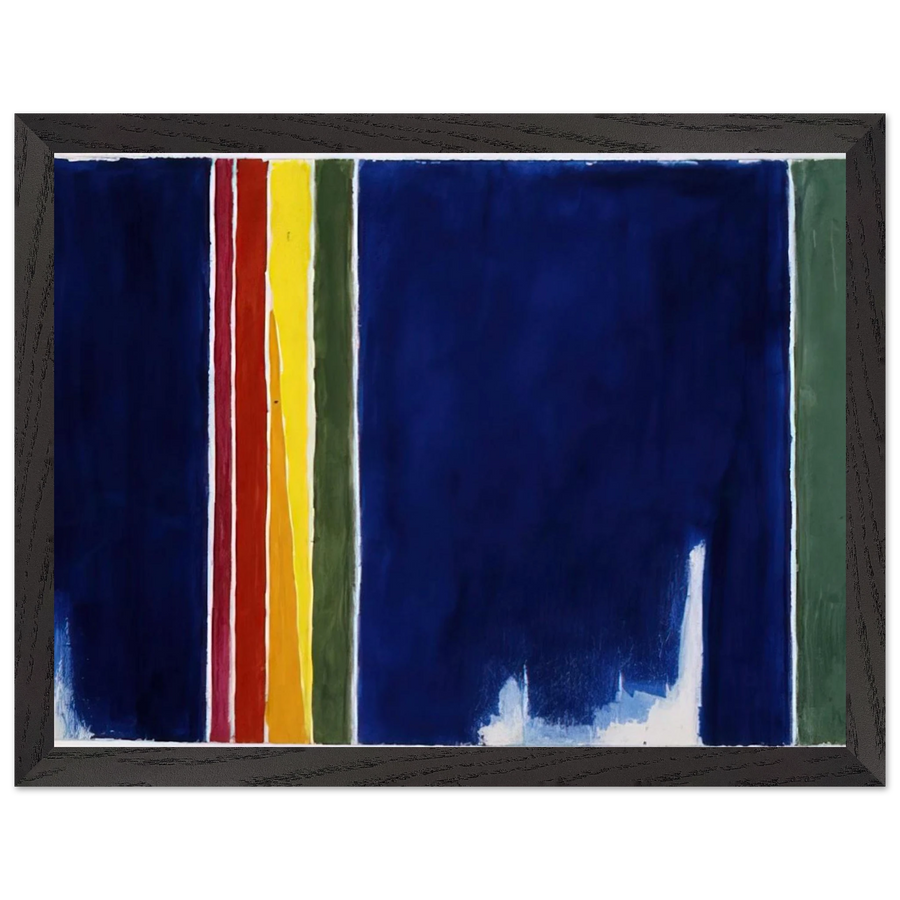 ATMOSPHERIC EFFECTS I 1970 by Alma Woodsey Thomas — Framed art print at Zephyeer