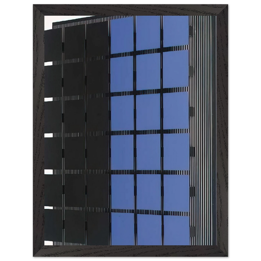 AZUL Y NEGRO by Jesus Rafael Soto — Framed art print at Zephyeer