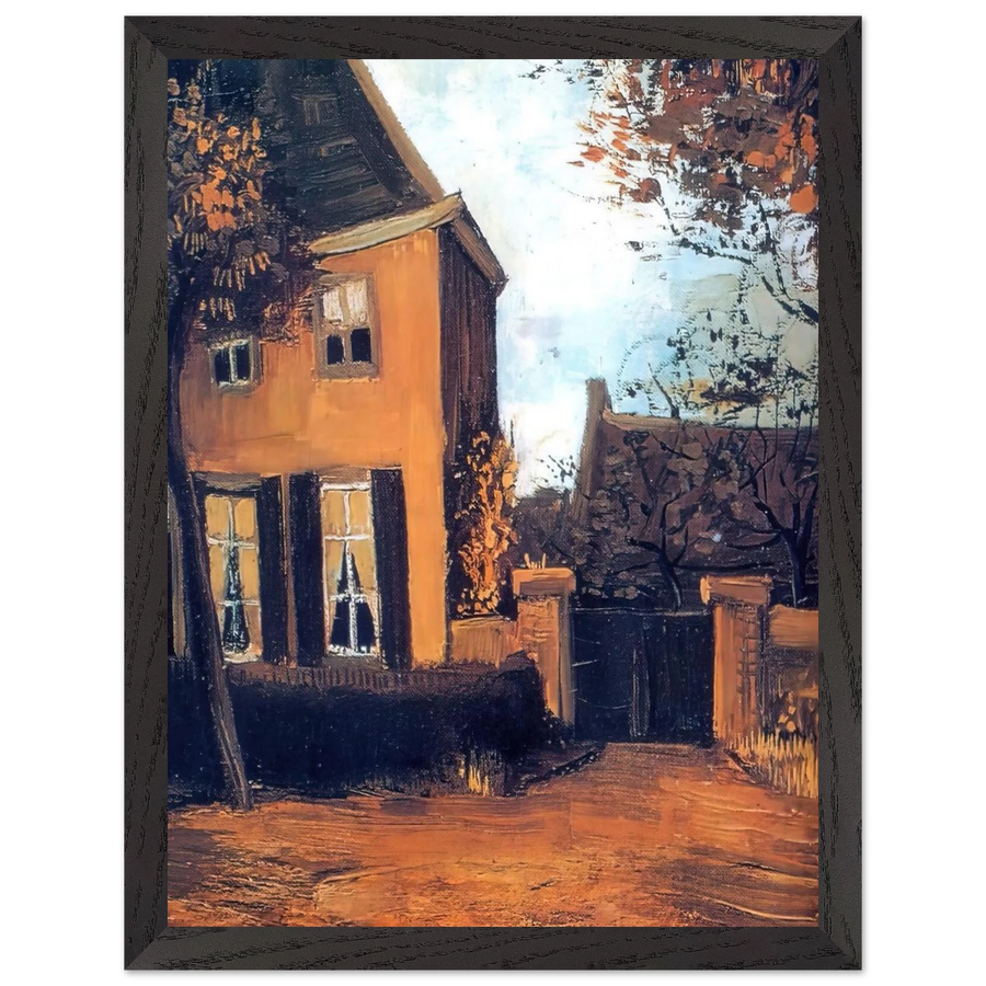The Vicarage at Nuenen by Vincent van Gogh — Framed art print at Zephyeer