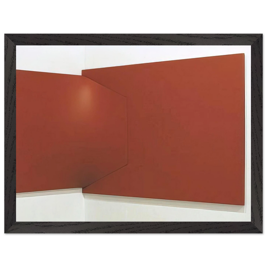 Dittico rosso - 1966 by Enrico Castellani — Framed art print at Zephyeer