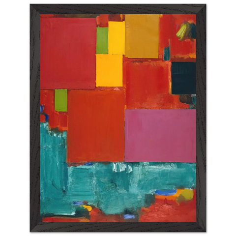 Pompeii by Hans Hofmann — Framed art print at Zephyeer