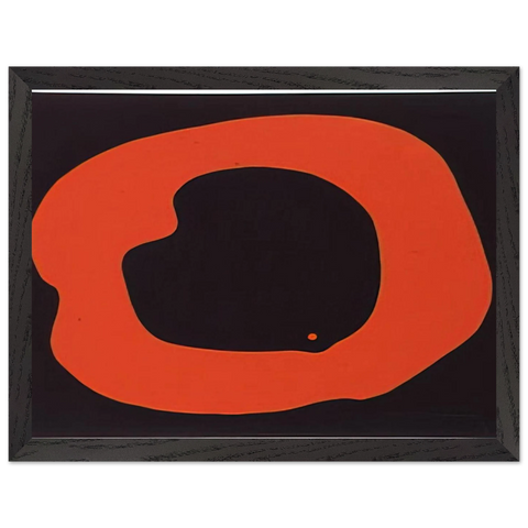 Untitled - Art Informel, Minimalism by Jiro Yoshihara — Framed art print at Zephyeer