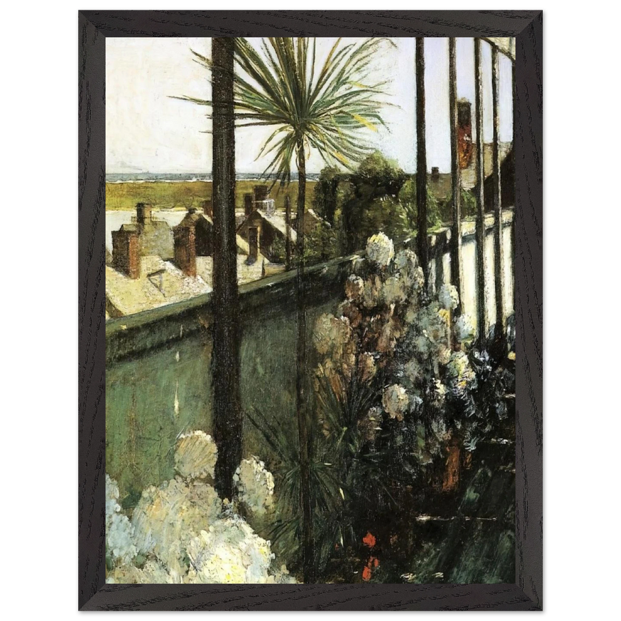 Afternoon in Nantucket by Childe Hassam — Framed art print at Zephyeer