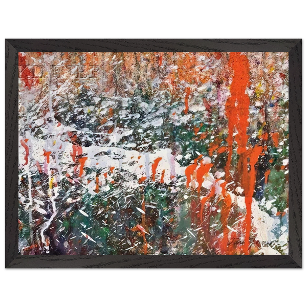 ABSTRACT COMPOSITION by Taro Yamamoto — Framed art print at Zephyeer