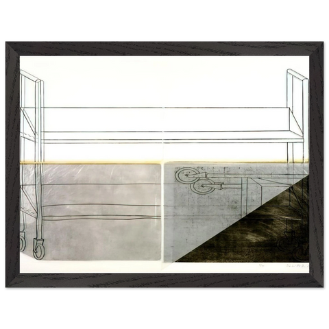 Large Trolley - 1972 by Dieter Roth — Framed art print at Zephyeer